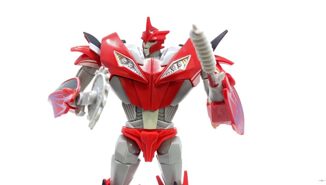 Transformers RED Prime Knock Out In Hand Image  (28 of 37)